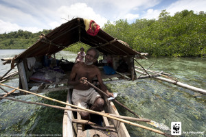 Fisher, Raja Ampat, Papua, Indonesia