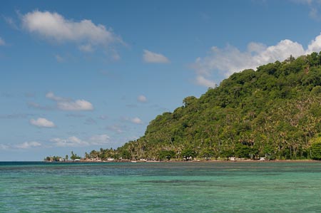Mbuke Island has a community of about 600 people