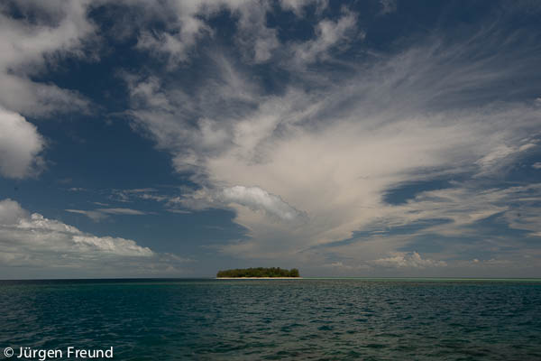 Katawaqa Island where turtles nest.
