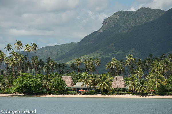 Nukubati Island Resort very closely situated to mainland Vanua Levu.